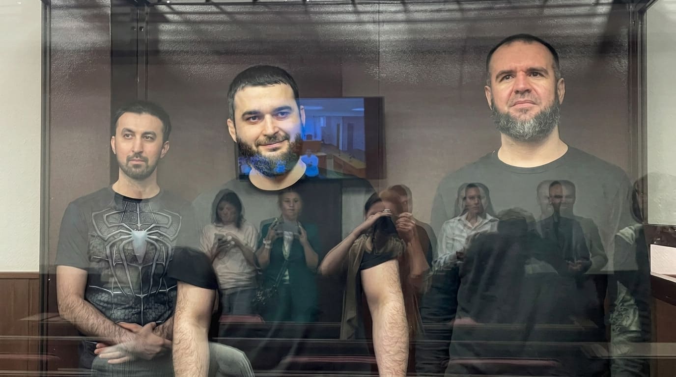 Abdulmumin Gadzhiev, Kemal Tambiev and Abubakar Rizvanov